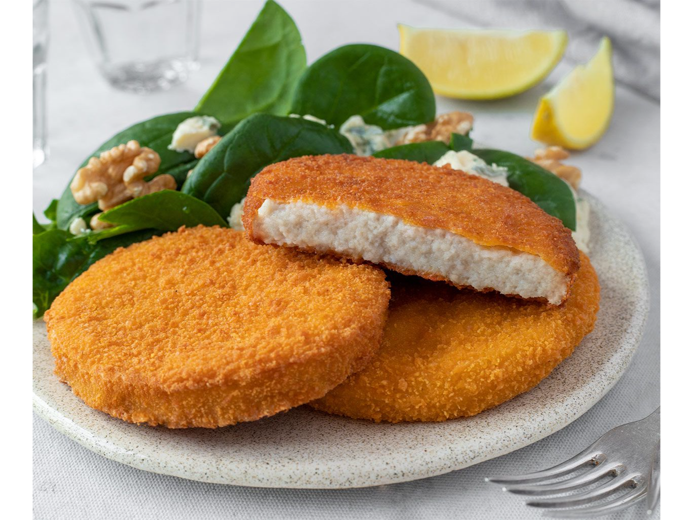 Medallón de merluza con roquefort