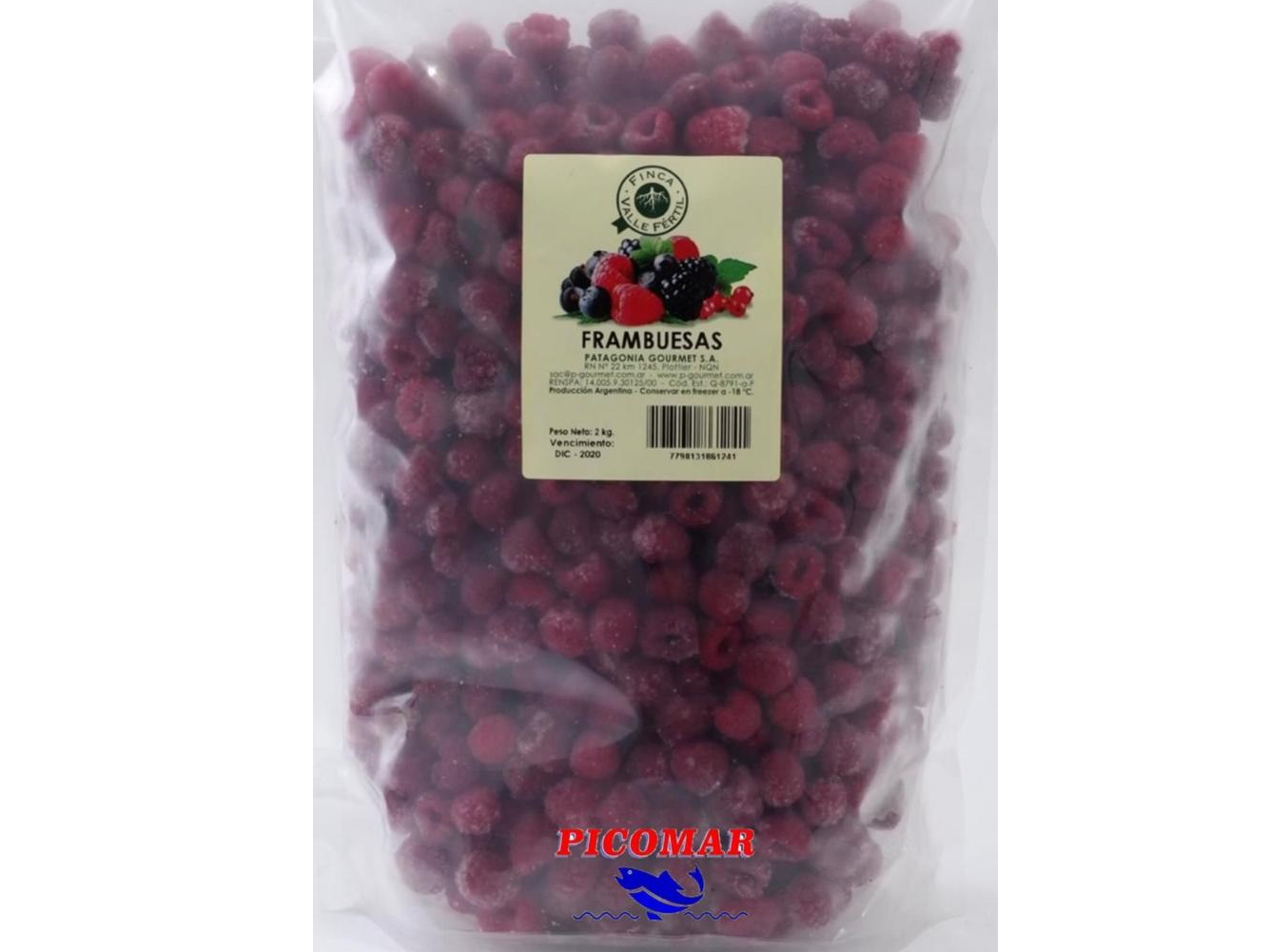 Frambuesas x1kilo