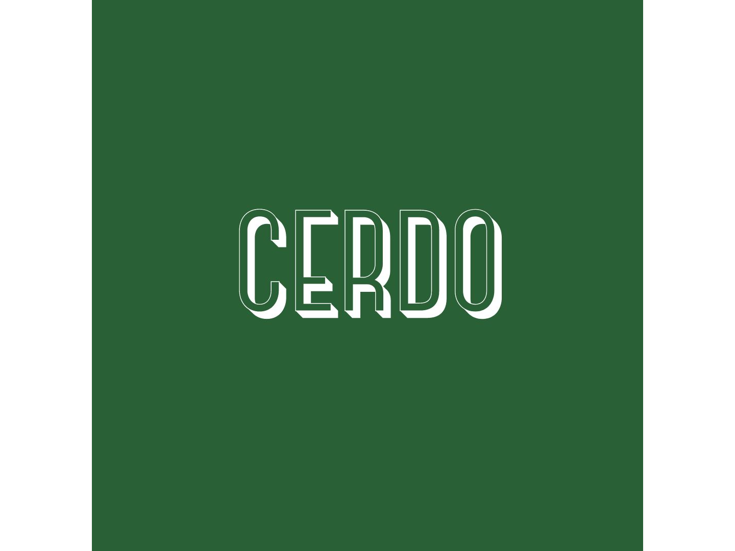 CHORIZO DE CERDO