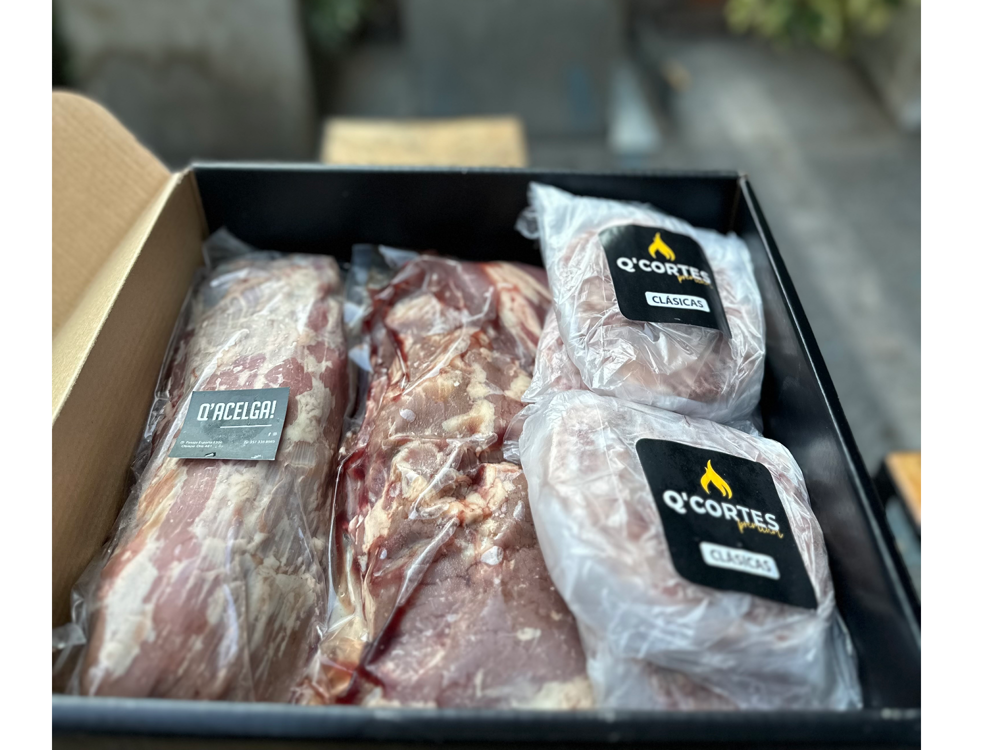 PECETO + LOMO + HAMBURGUESAS