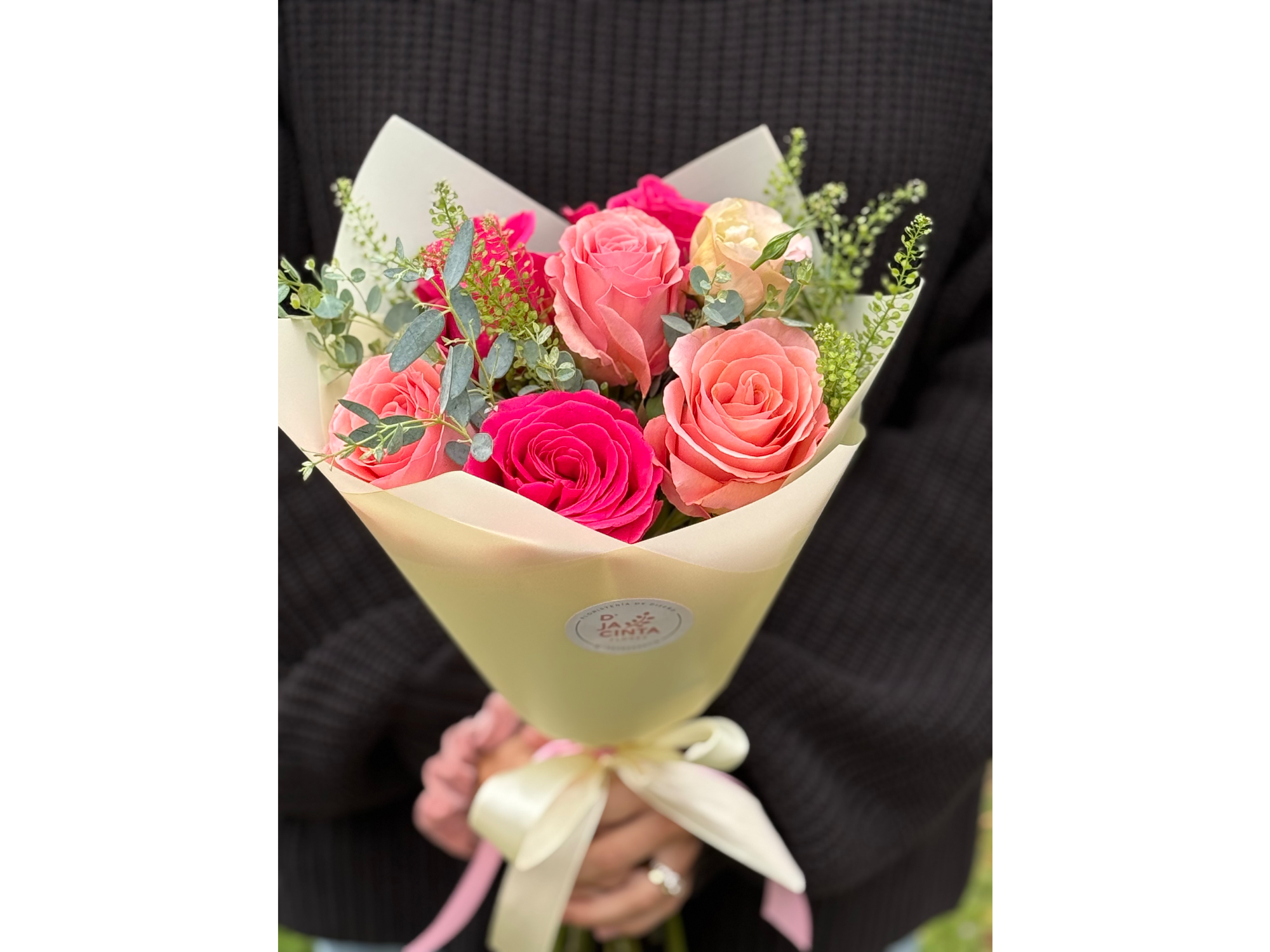 Ramo 6 Rosas Rosadas