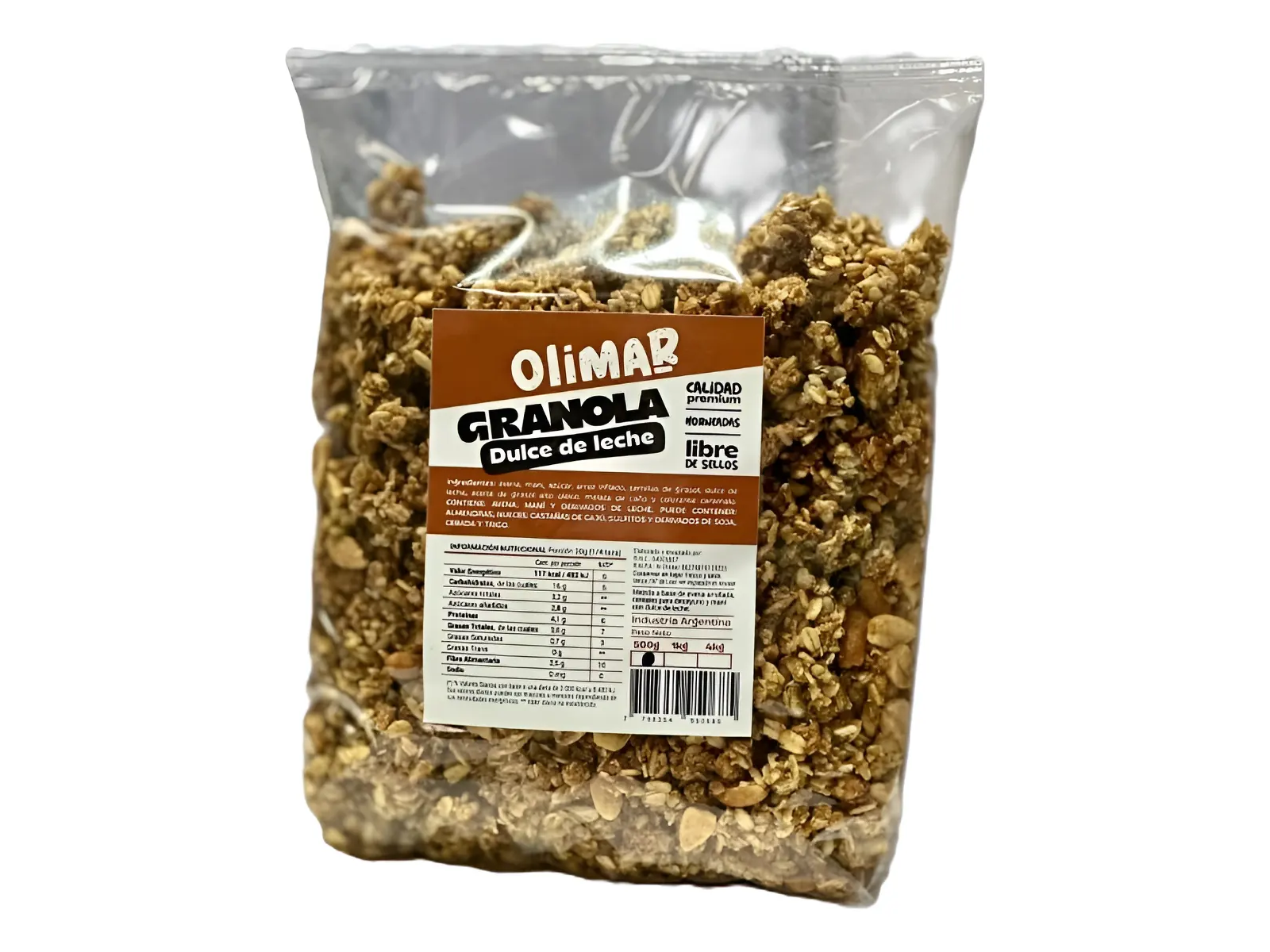 GRANOLA OLIMAR - DULCE DE LECHE