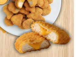 BOCADITOS DE POLLO Y CHEDDAR