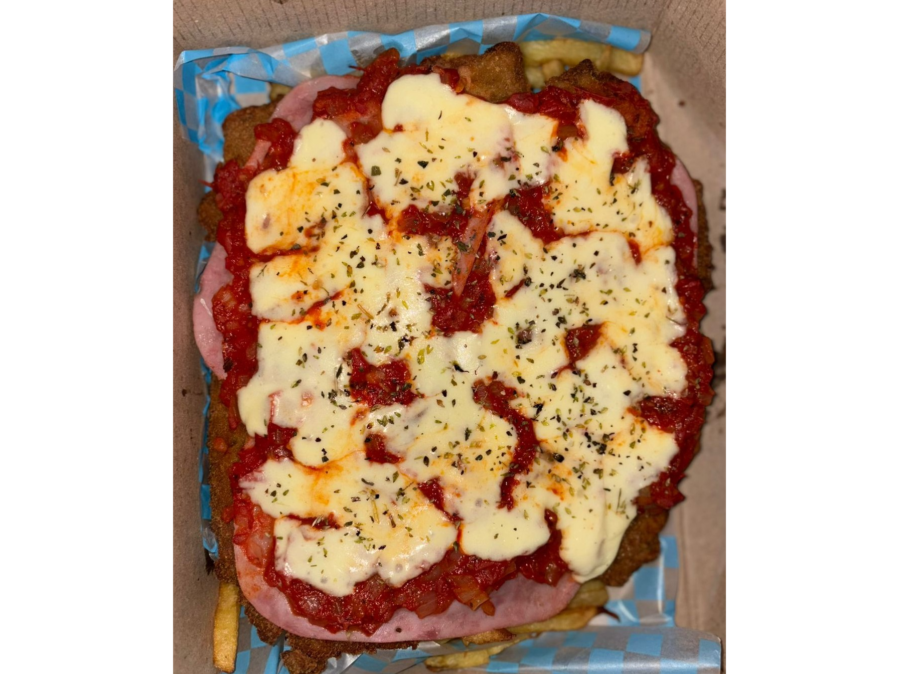 Milanesa de Ternera a la Napolitana
