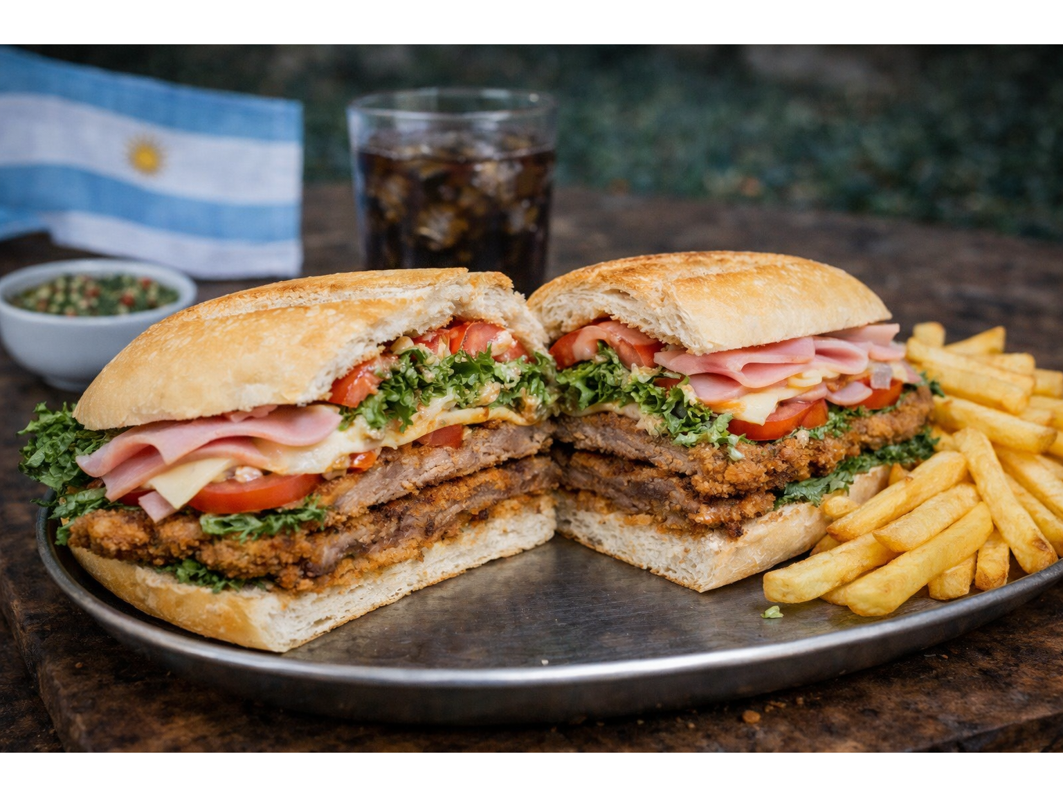 Milanesa de Ternera Completa