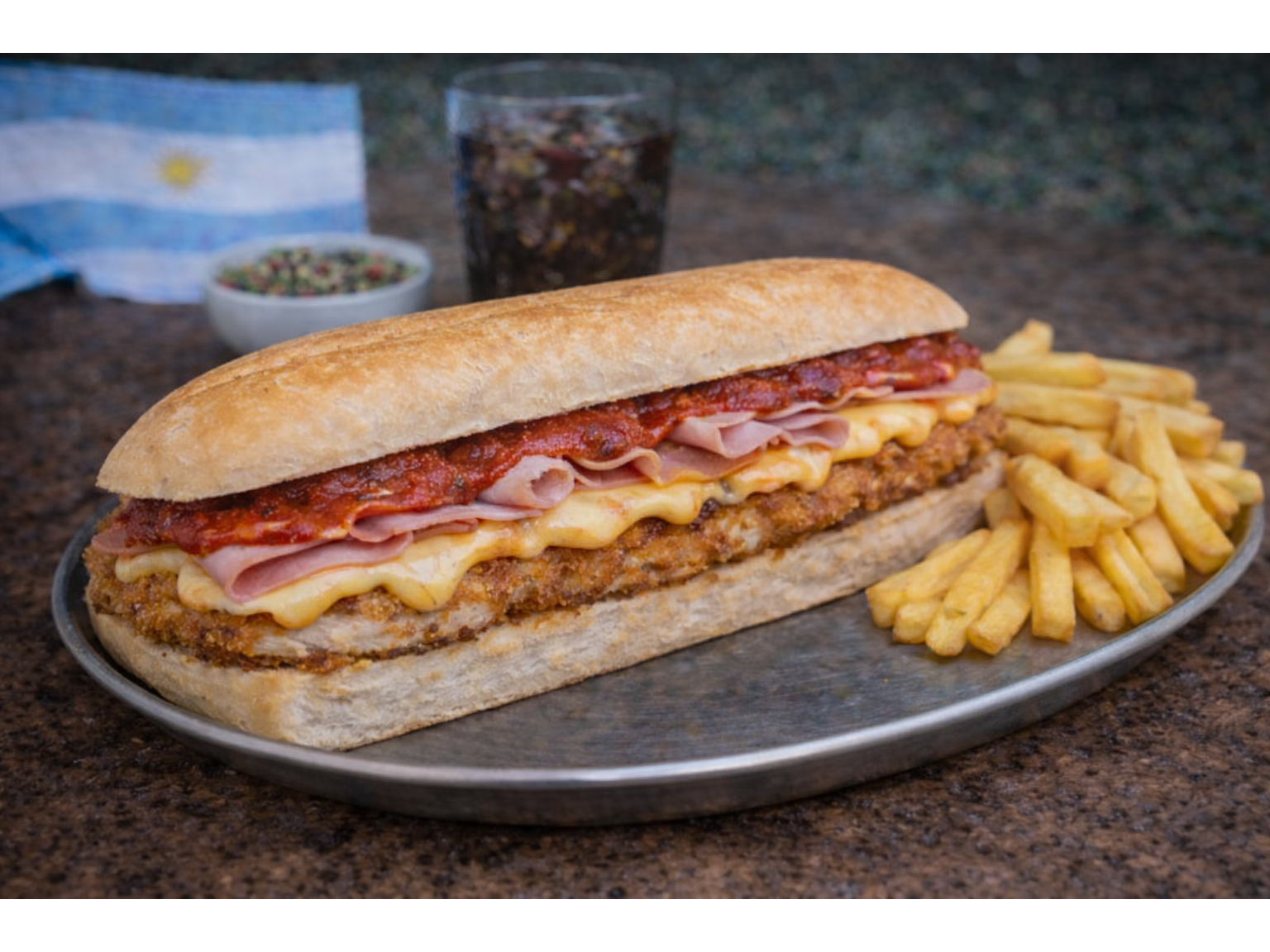 Suprema de Pollo Napolitana