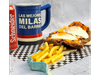 Milanesa de Ternera con Cheddar, Panceta y Huevo Frito