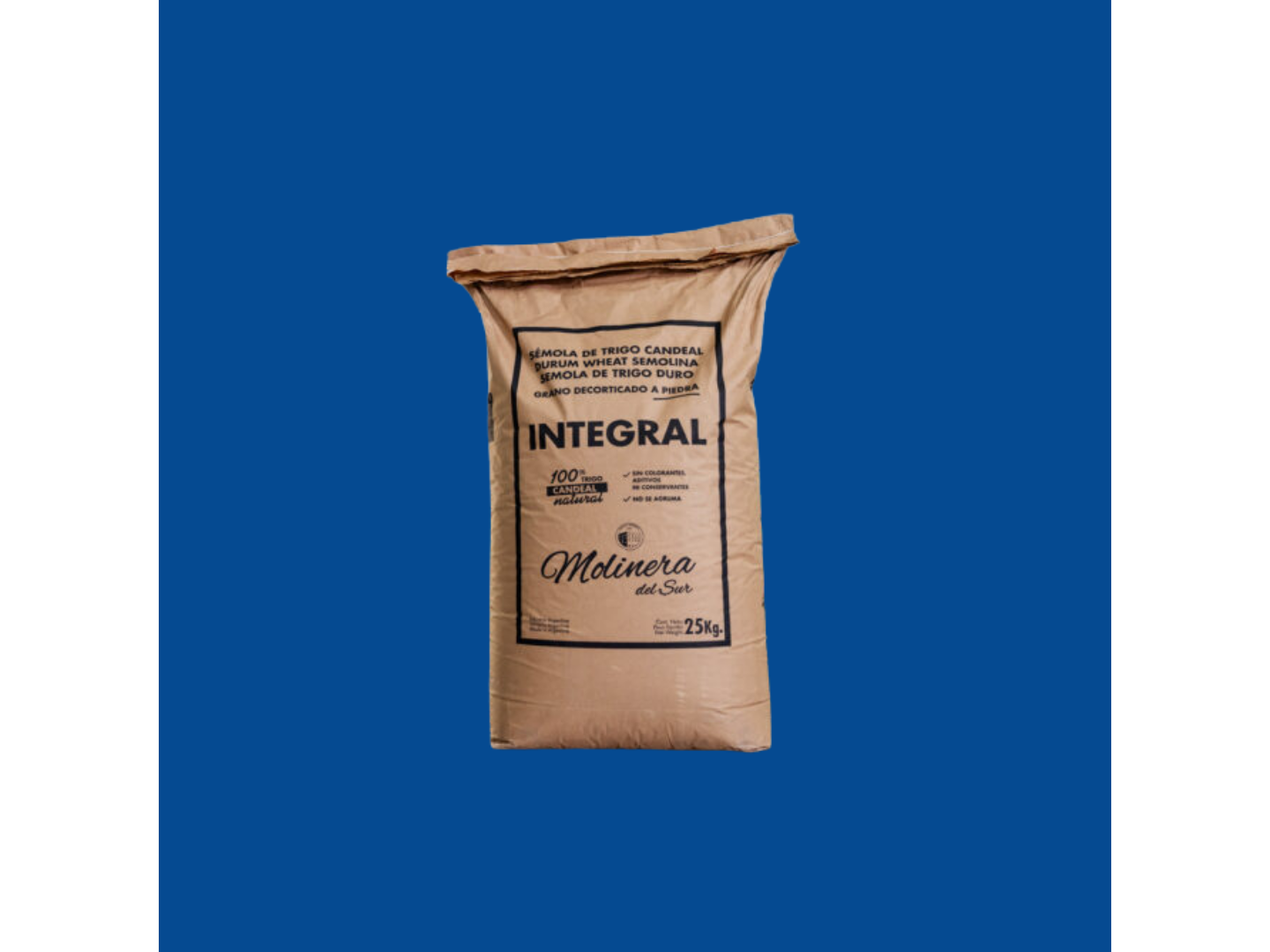 Sémola Integral de Trigo Candeal x25kg