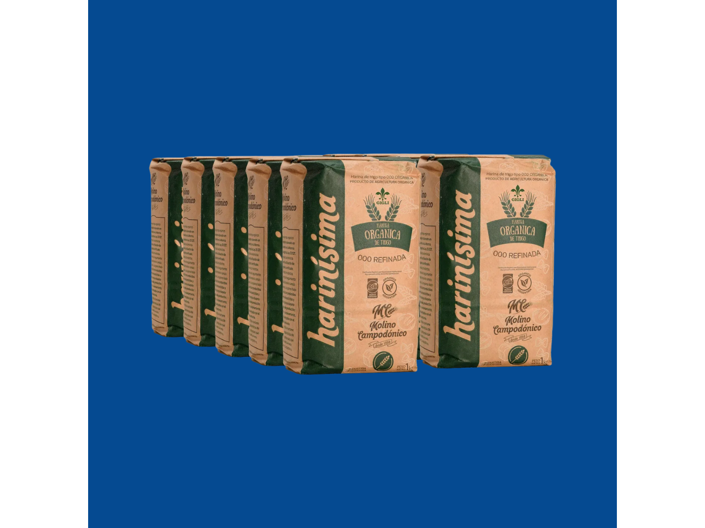 Pack de Orgánica 000 Campodónico x10kg