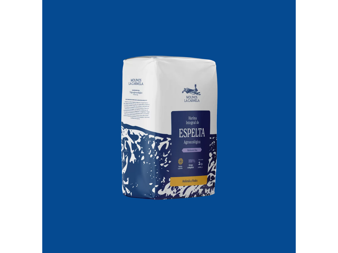 Harina La Carmela de Espelta Molienda Tradicional