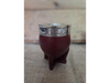 Mate imperial premium guarda y virola de alpaca cincelada color negro o borravino
