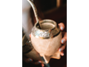 Mate torpedo cuero crudo uruguayo cincelado al lacre