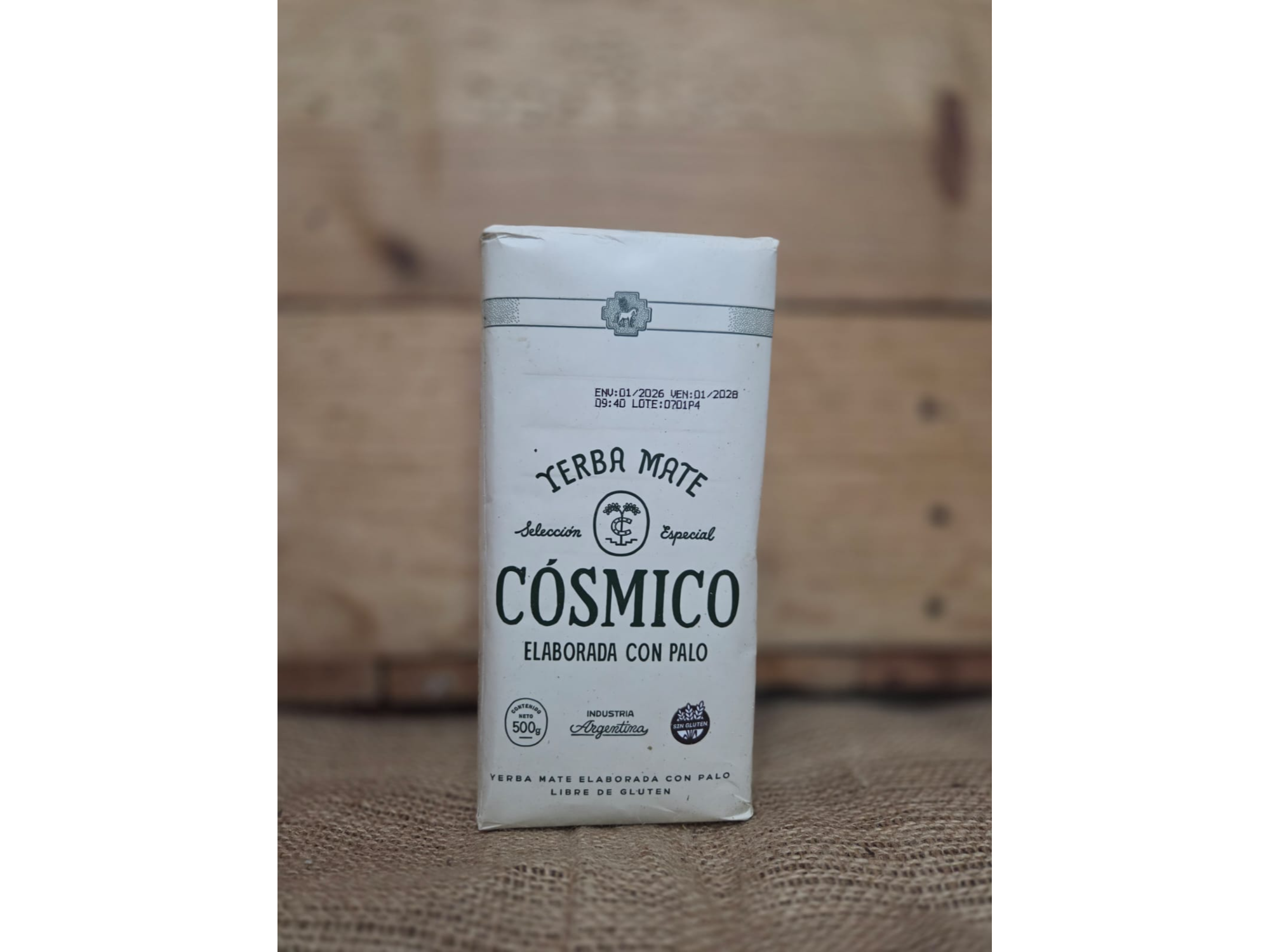 Yerba cosmico con palo 500 gr