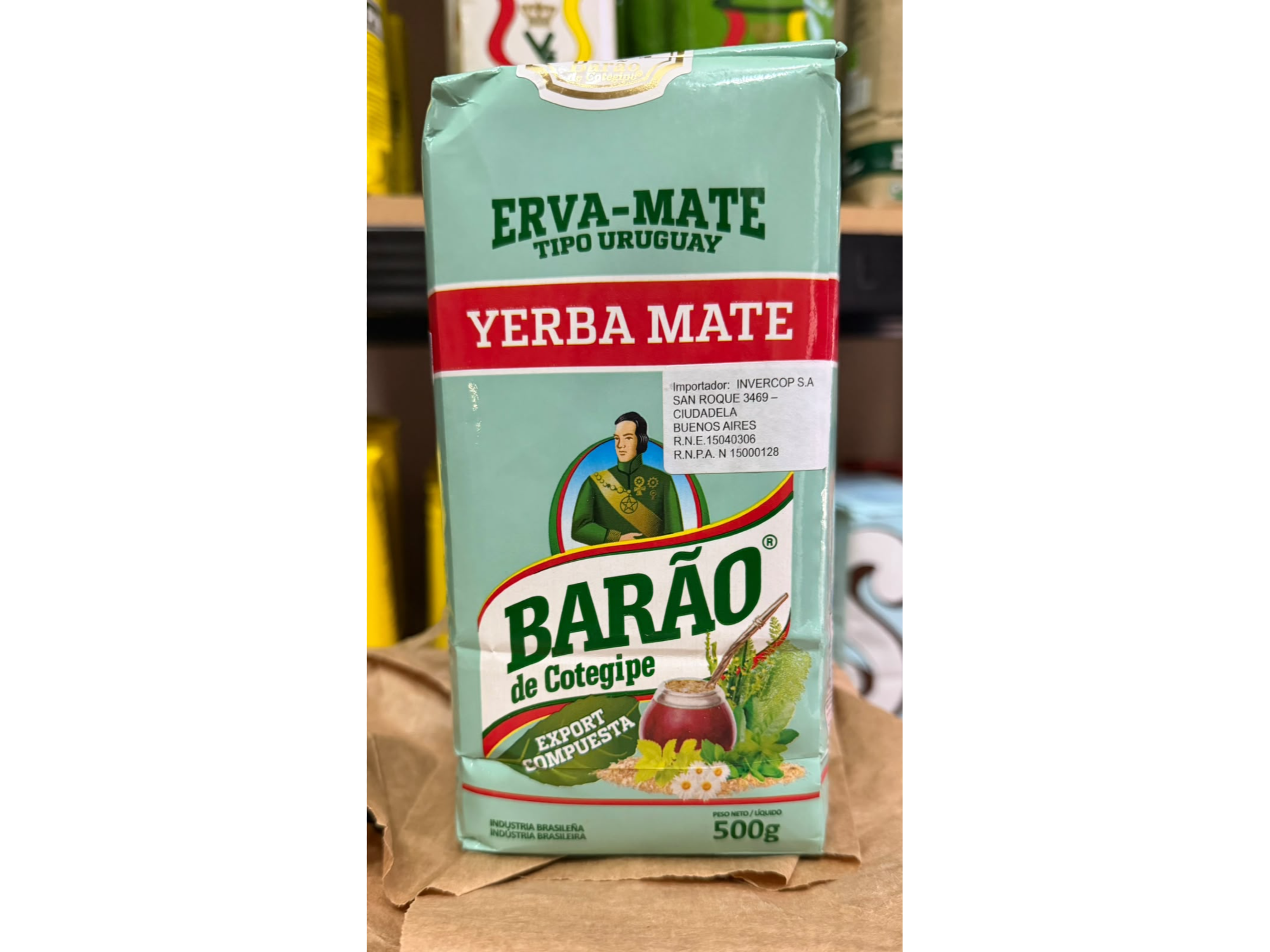yerba barao compuesta 500 gr