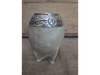 Mate torpedo cuero crudo uruguayo cincelado al lacre