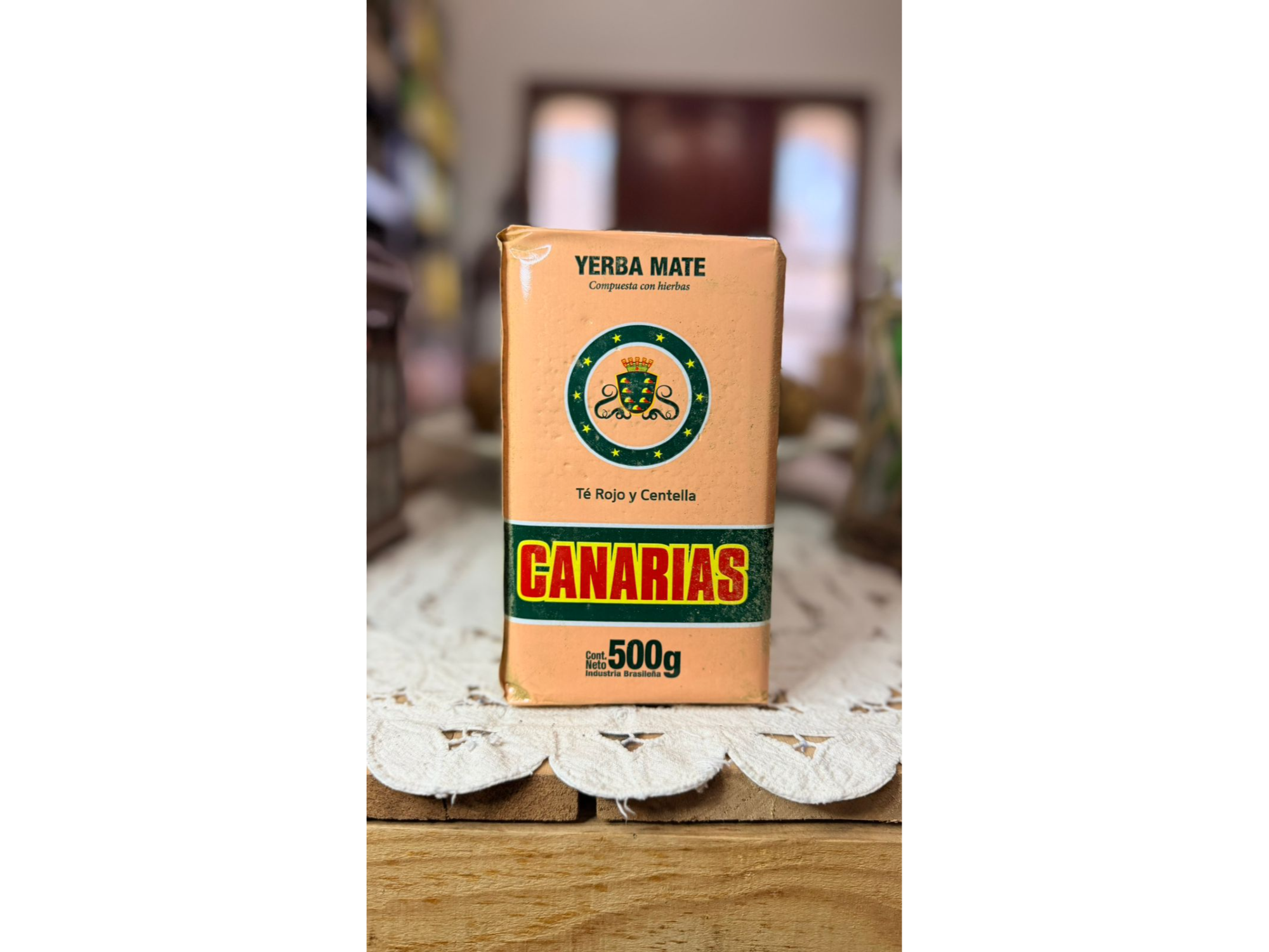 Yerba canaria te rojo y centella 500 gr
