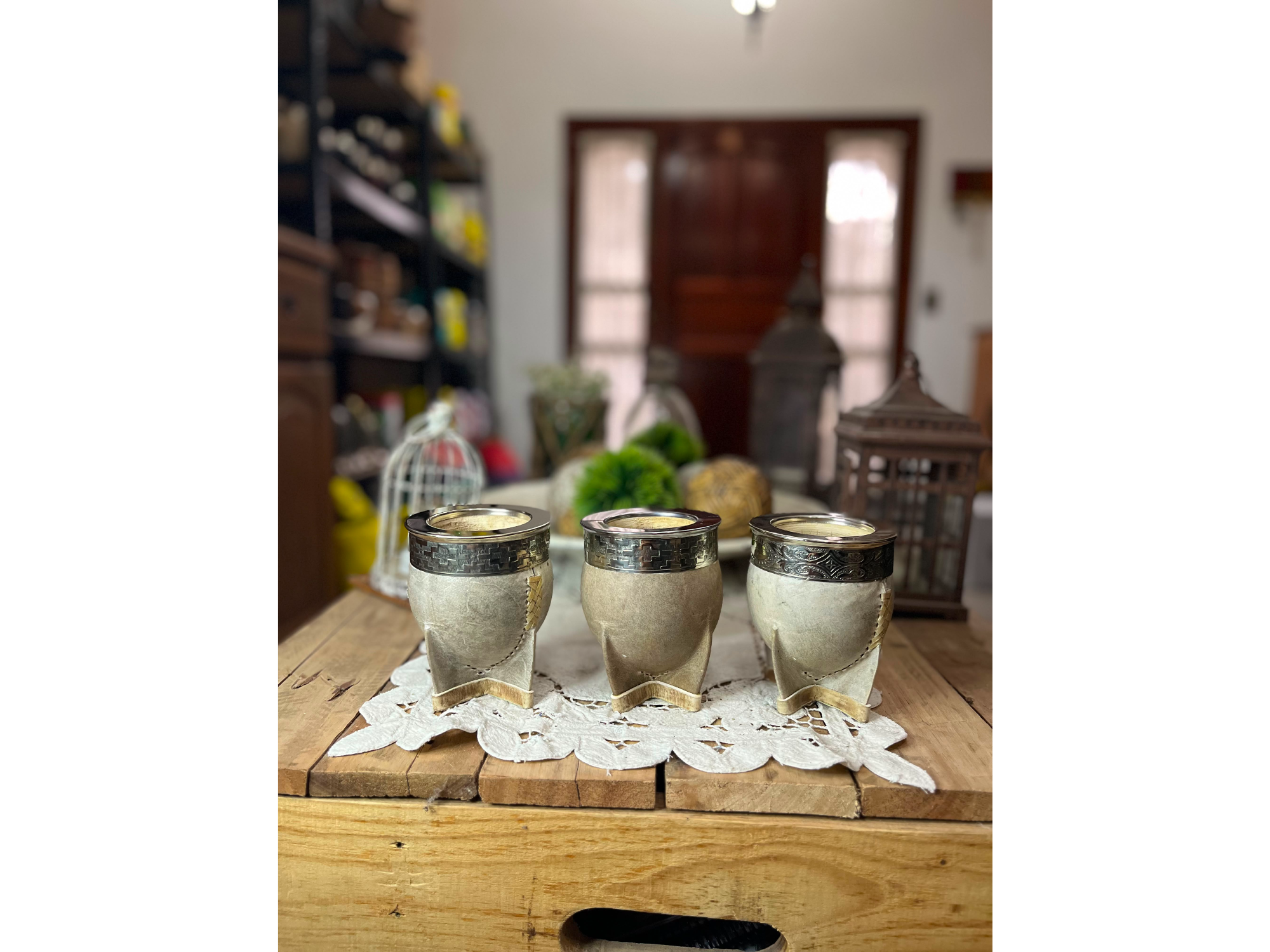 Mate imperial cuero crudo