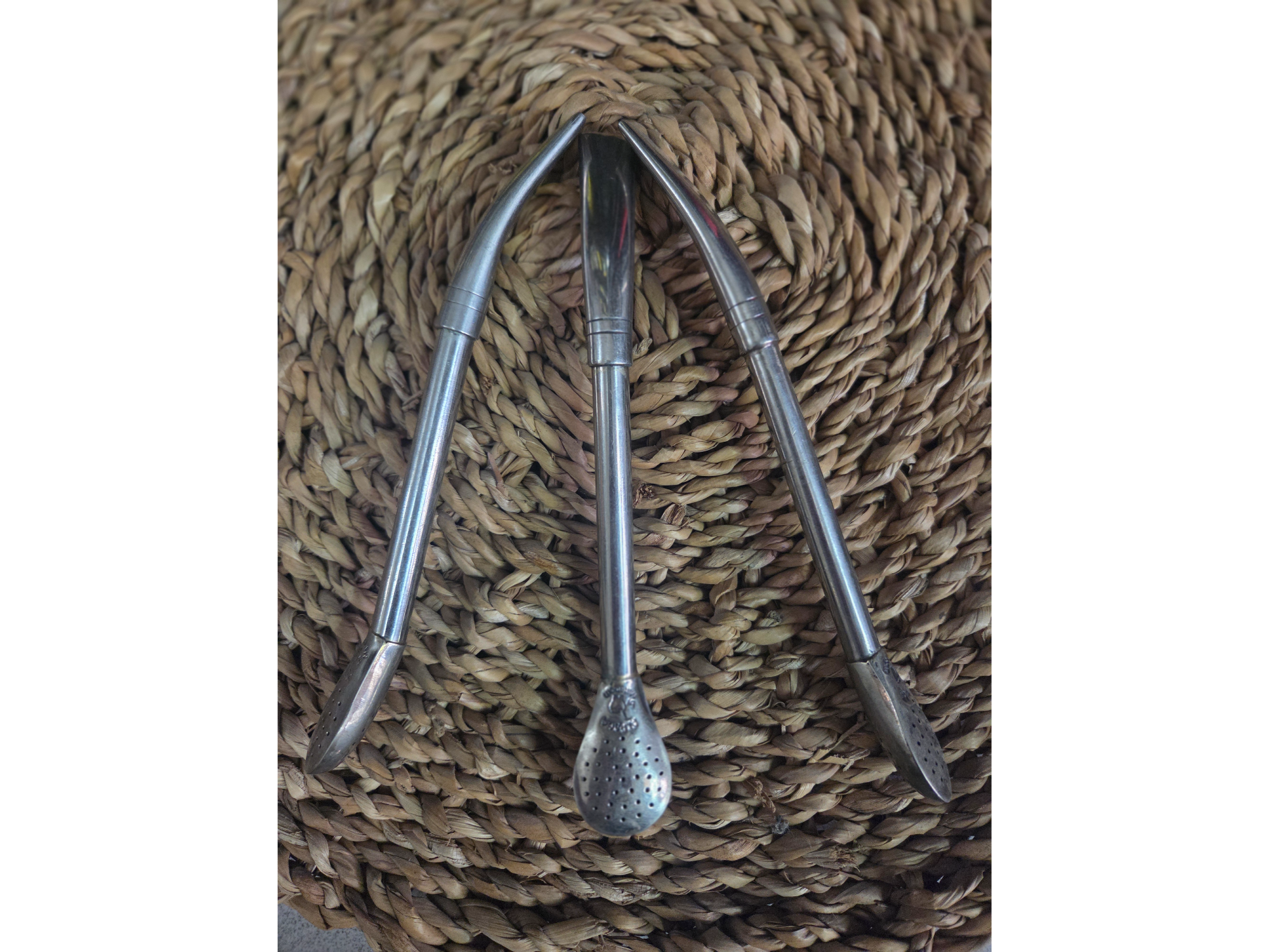 Bombillon uruguayo semi recto alpaca 19 cm