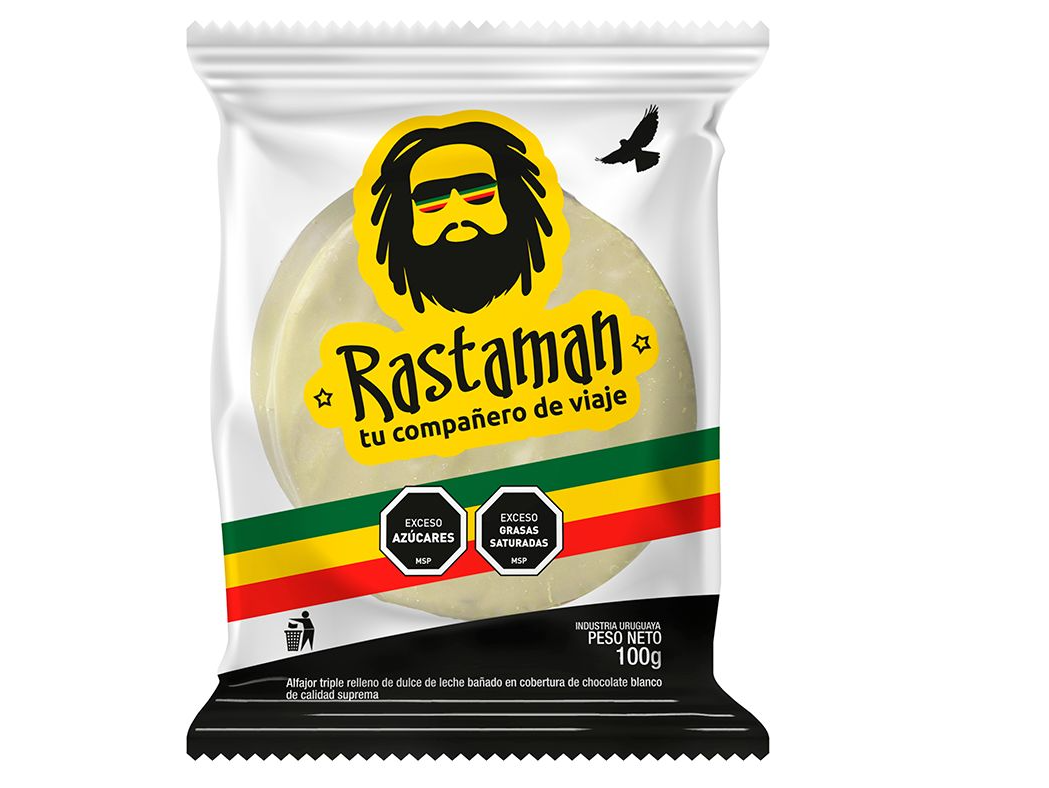 ALFAJOR RASTAMAN BLANCO