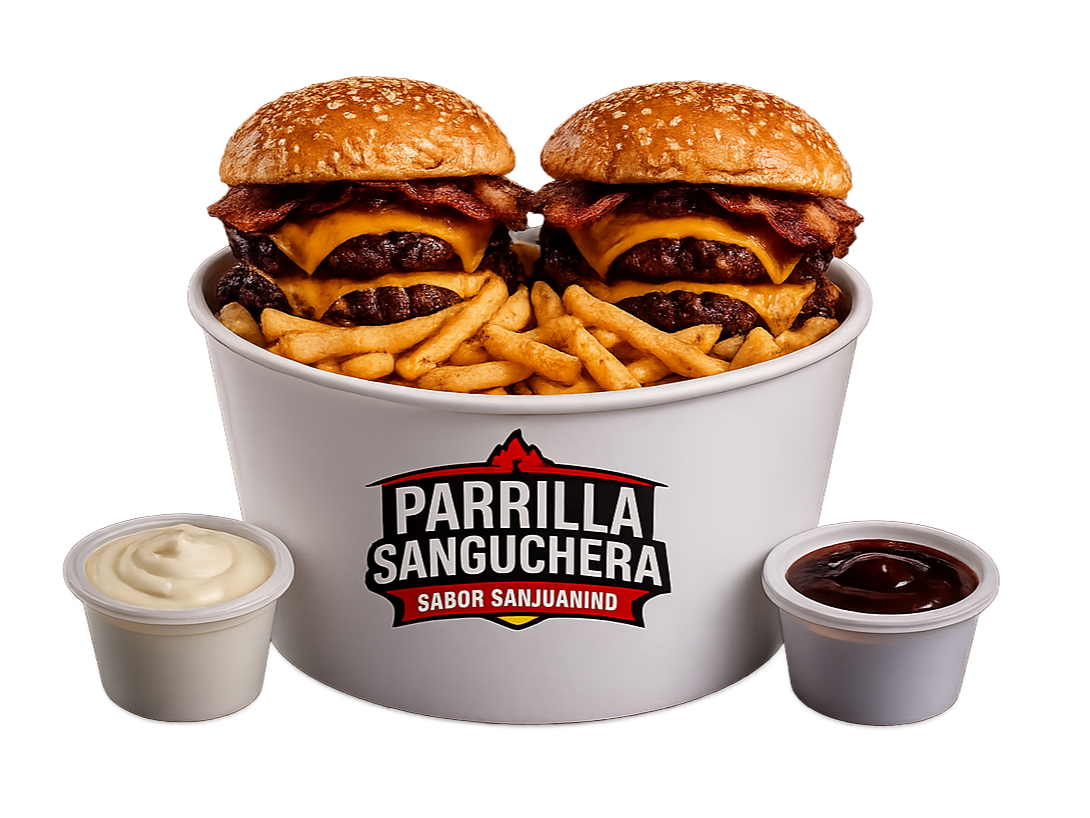 MEGA BURGER PARA DOS