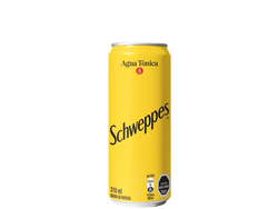 Schweppes agua tonica lata 310ml