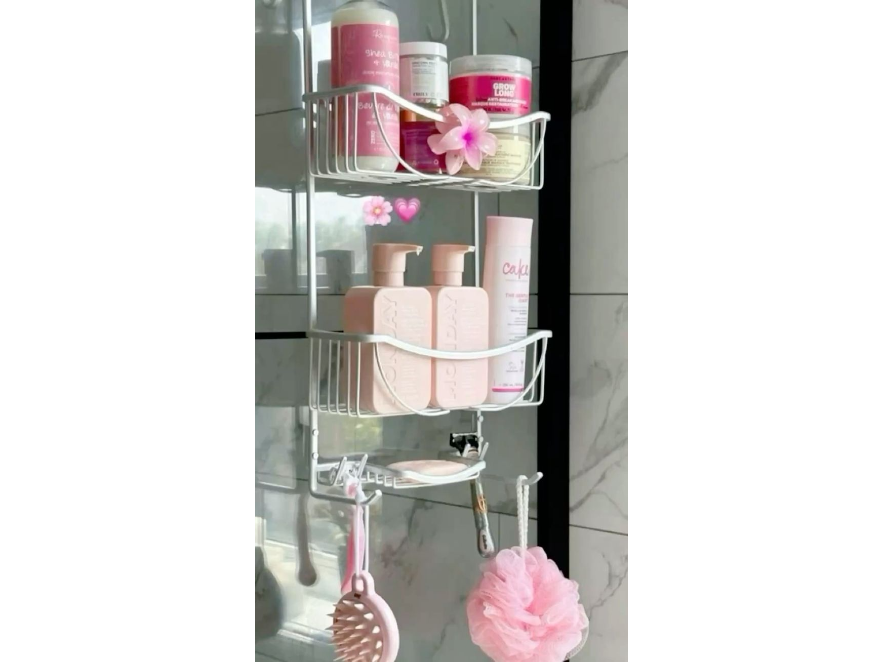 Organizador de pared baño