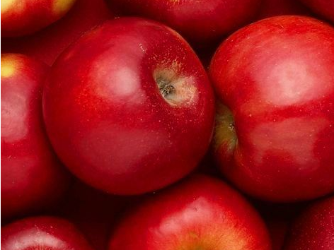 Manzana roja comercial