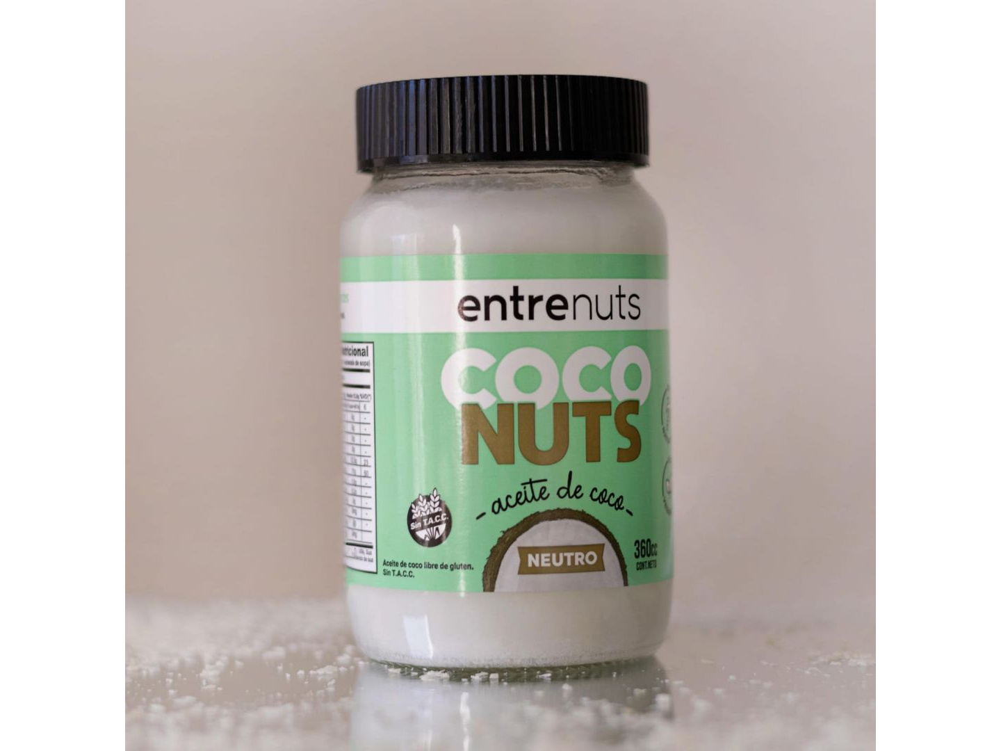 Aceite de Coco "Entrenuts" 360cc