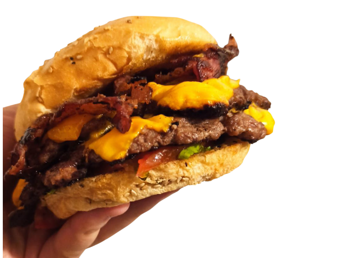 2 Burguers dobles XL armarla como quieras!!