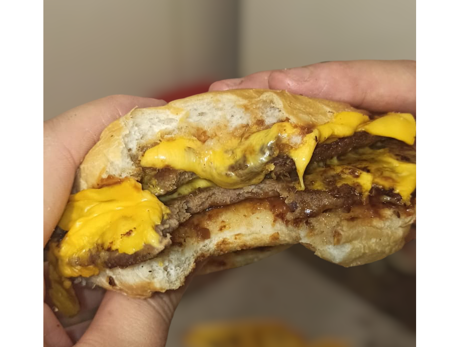 2 CHEESE BURGERS dobles