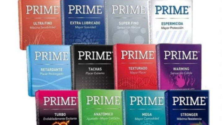 Preservativos Prime y Max