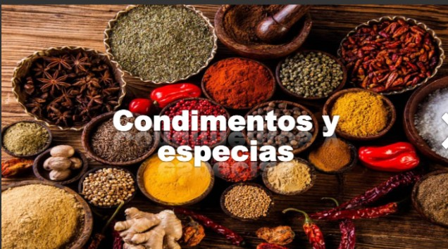 Condimentos y Especies