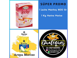 1 Harina Morixe + 1 Leche Manfrey