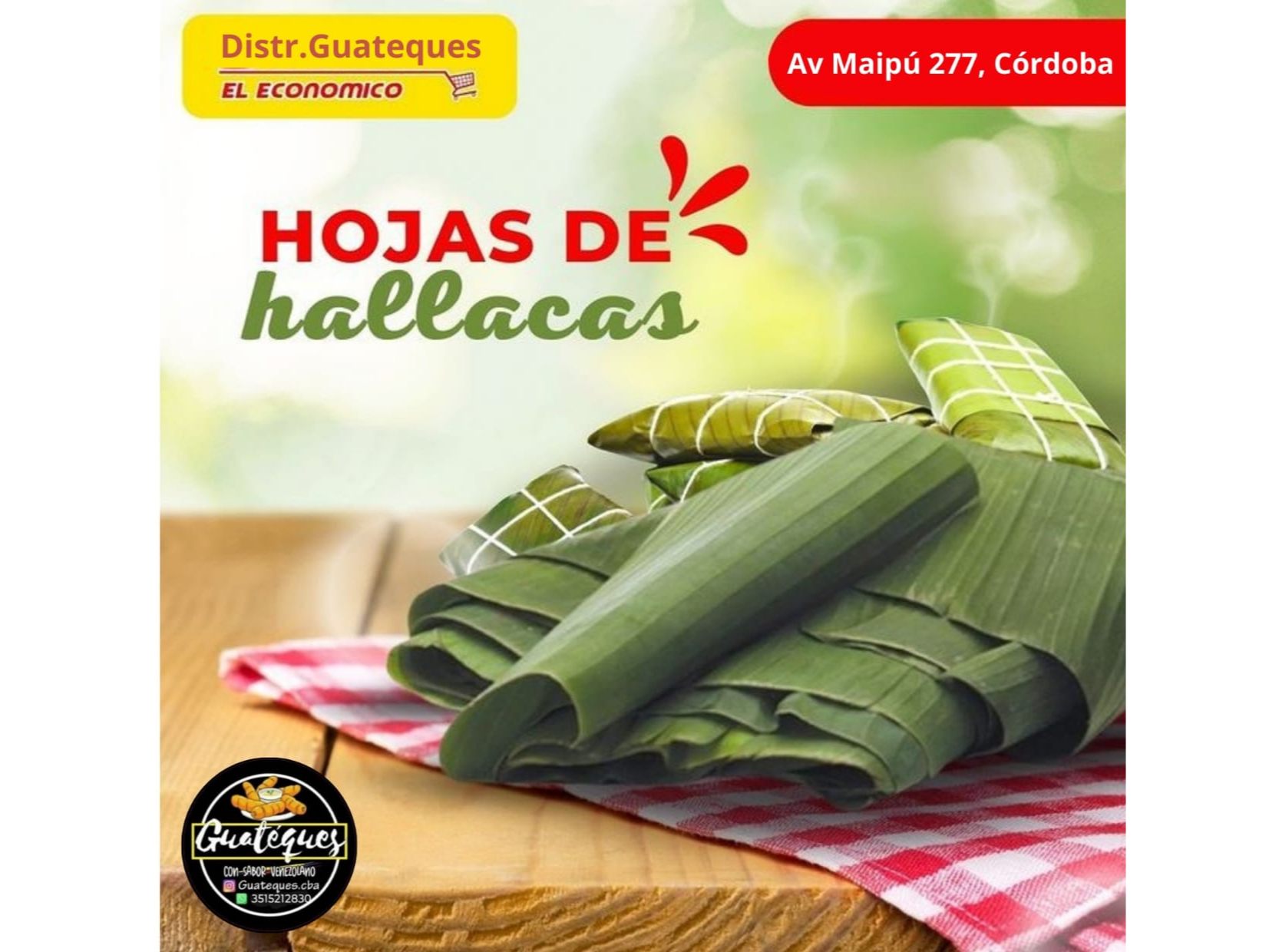 Hojas Hallacas Nacional x Kilo