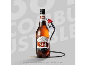 Cerveza 361 Descartables 1 lt