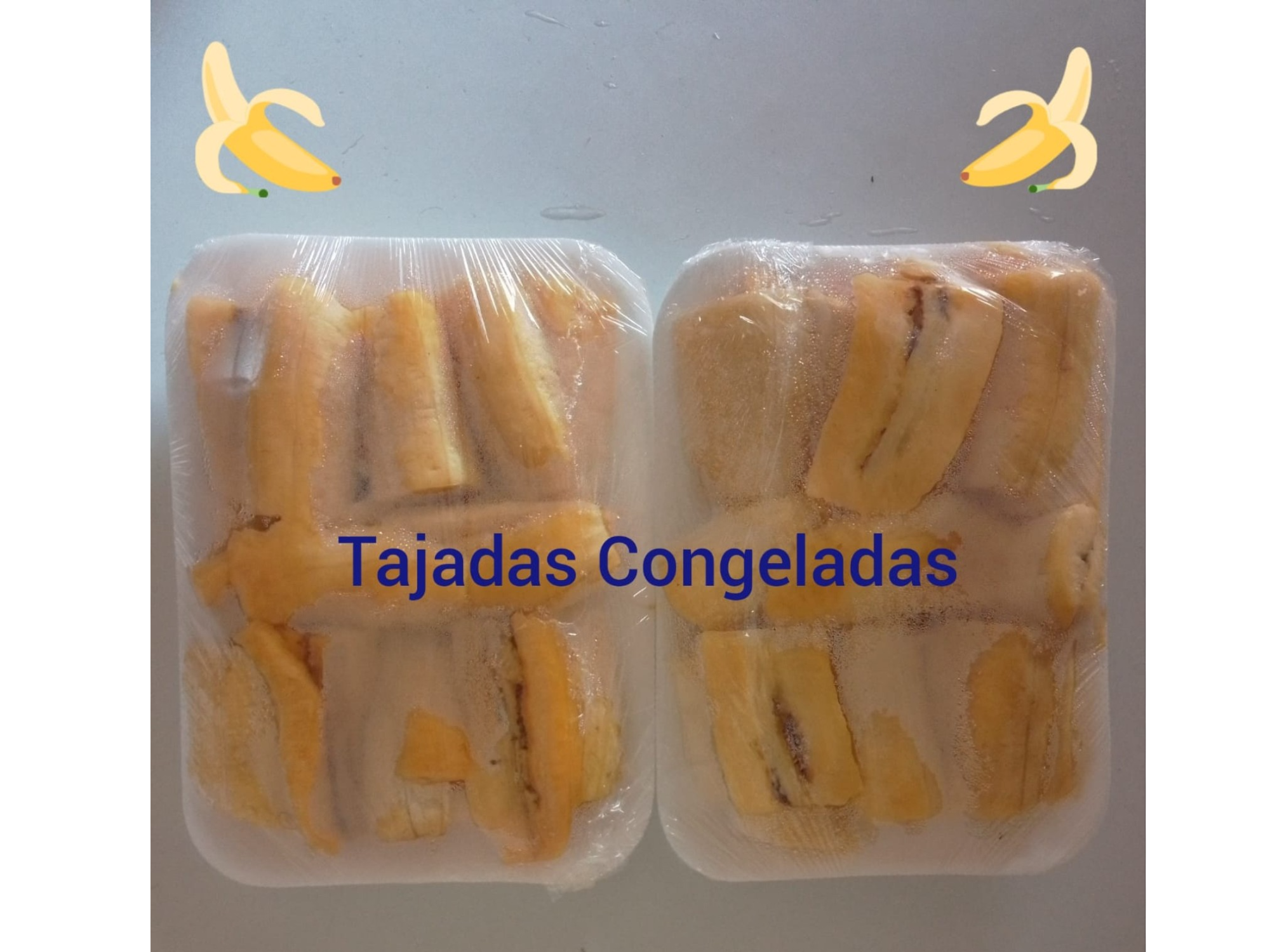 Tajadas Congeladas 700 Gr (Bandeja)