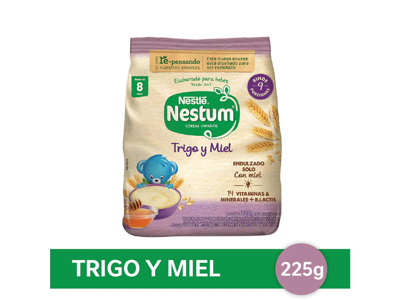 Nestun Trigo y Miel 225 Gr