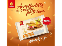Lumpias Crema Pastelera Congeladas