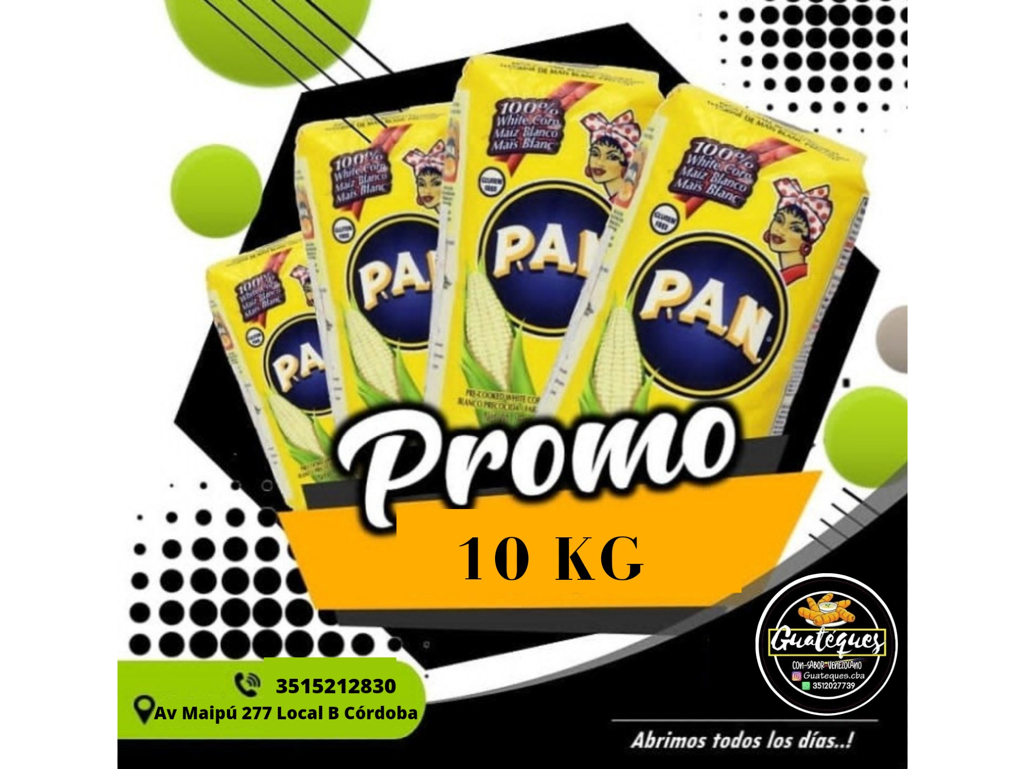 10 kg de Harina Pan Pan