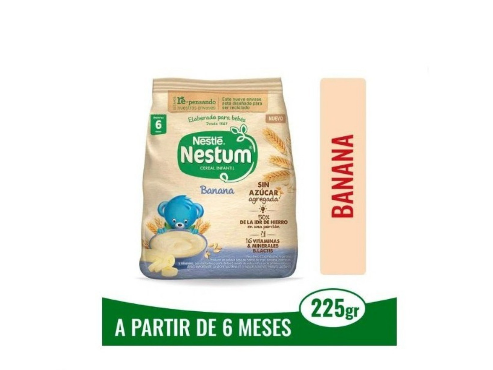 Nestun Sabor Banana 225 Gr