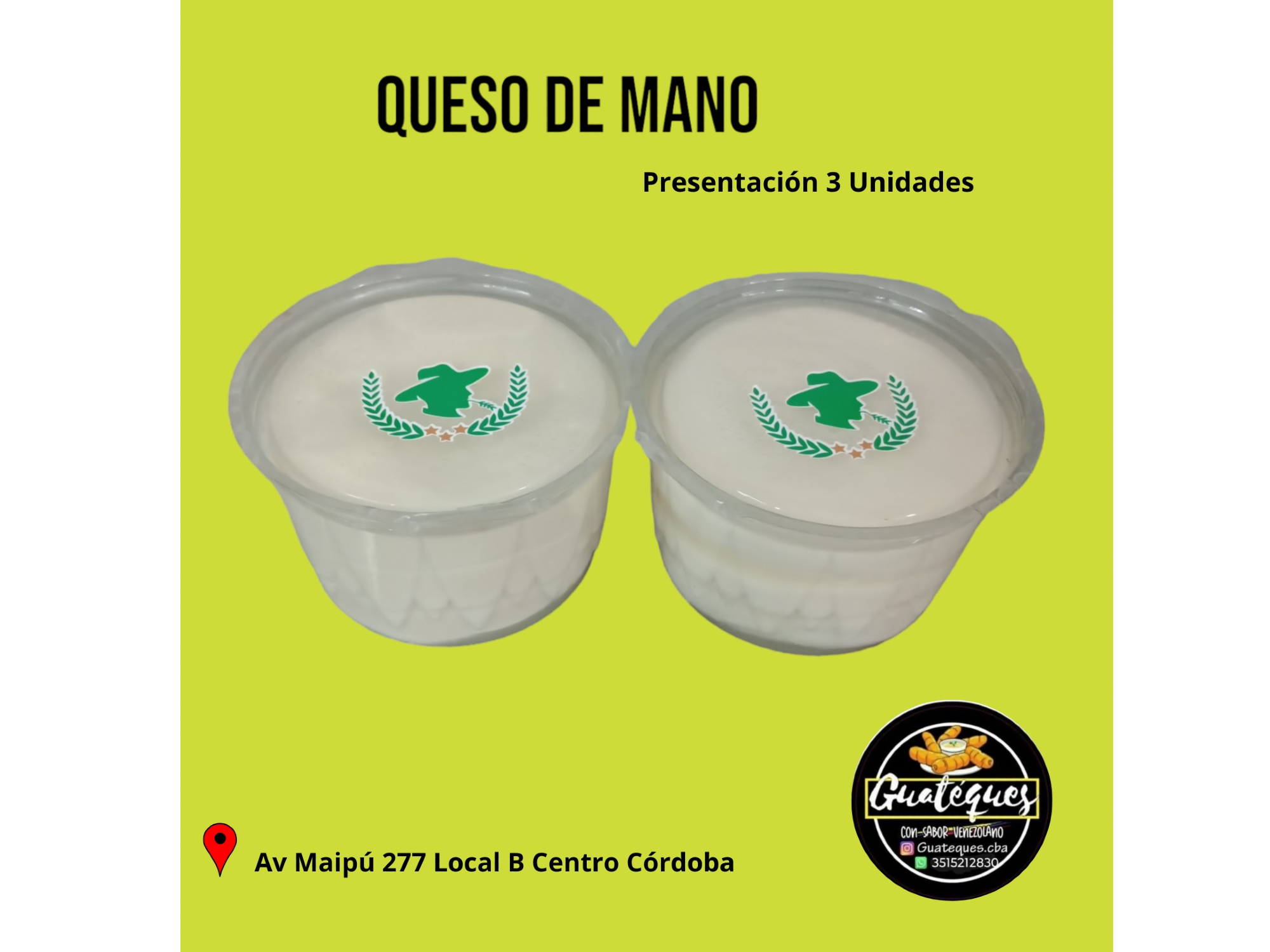 Queso de Mano Marca Guariqueso