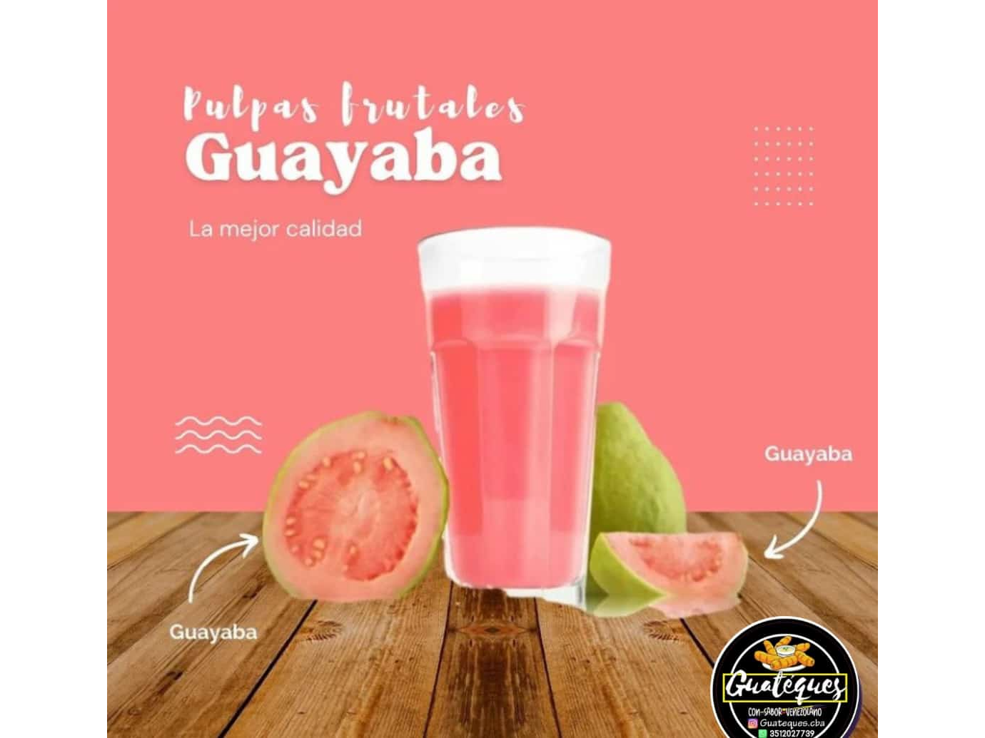 Pulpa de Guayaba 500 Gr