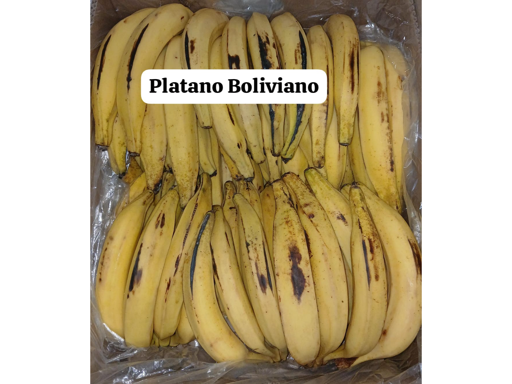 1 kg Platanos Amarillos Boliviano