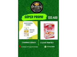 2 Kg Cosaco + 2 Manfrey de 800 Gr
