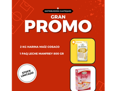 2 Harina Cosaco + 1 Manfrey