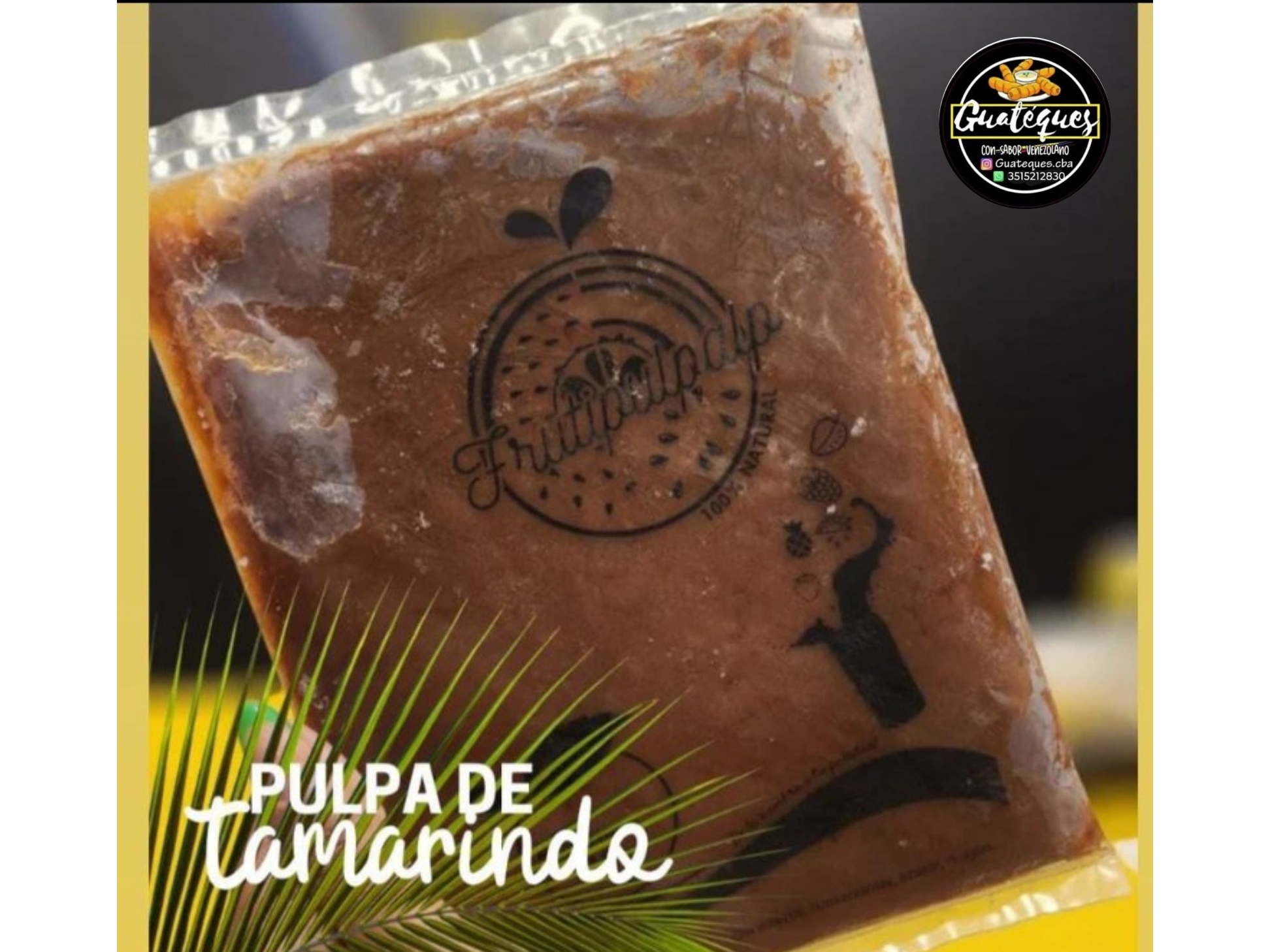 Pulpa de Tamarindo 500 Gr