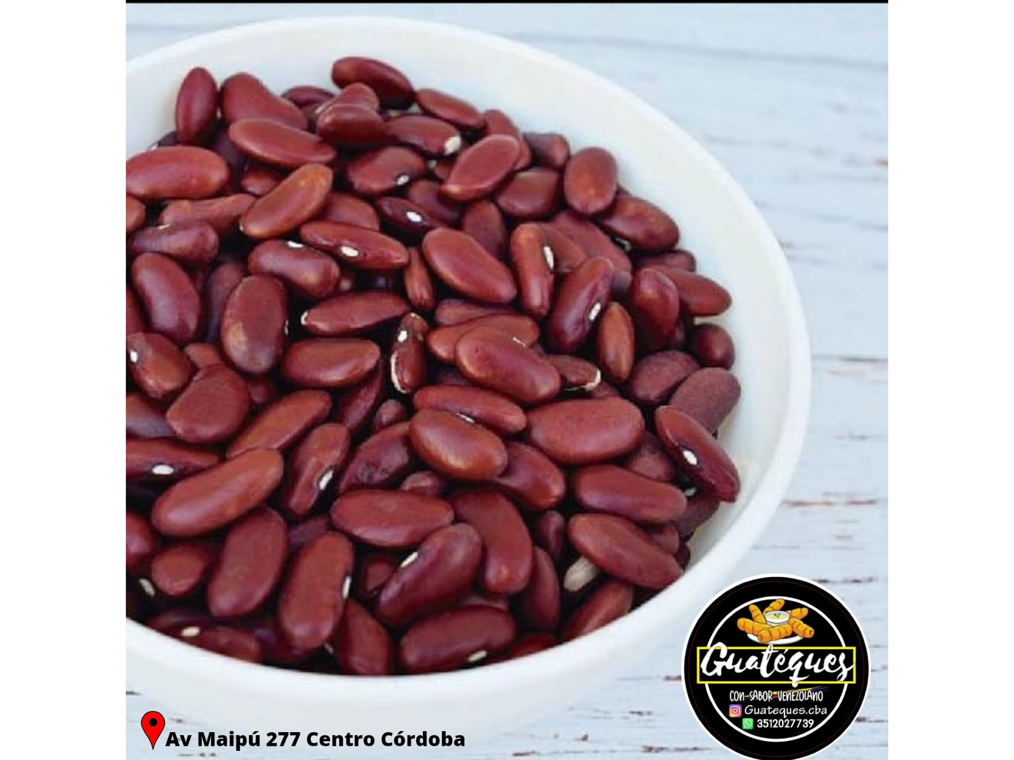 Caraotas Rojas 1/2 Kg