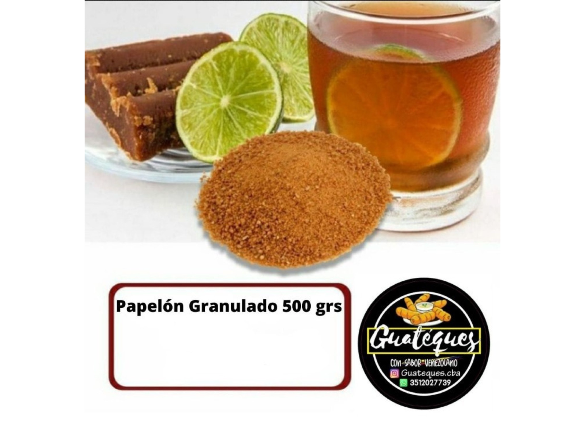 Promo 2 Papelon Granulado Importado