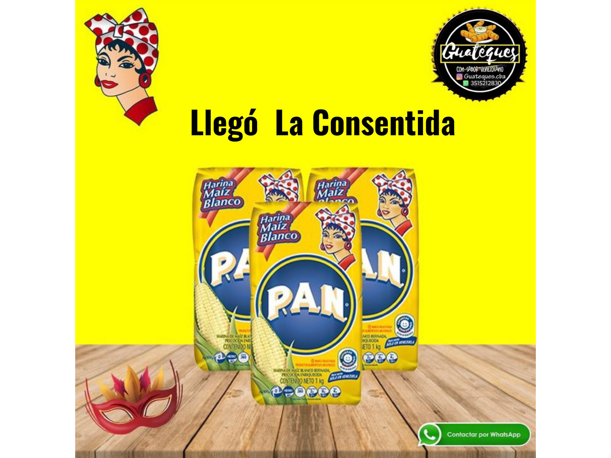 Harina Pan x 20 Kilos