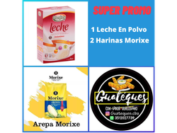 2 Harina Morixe + 1 Leche Manfrey
